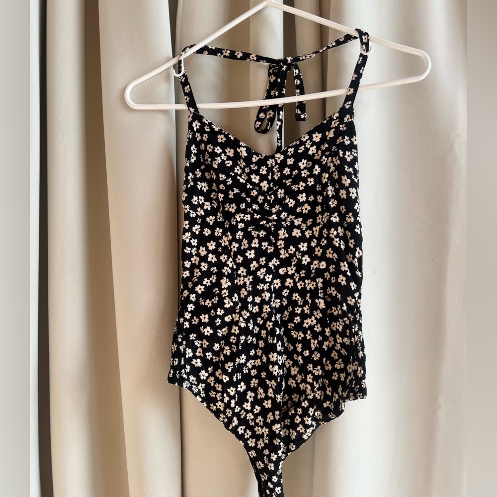 Free People floral bodysuit